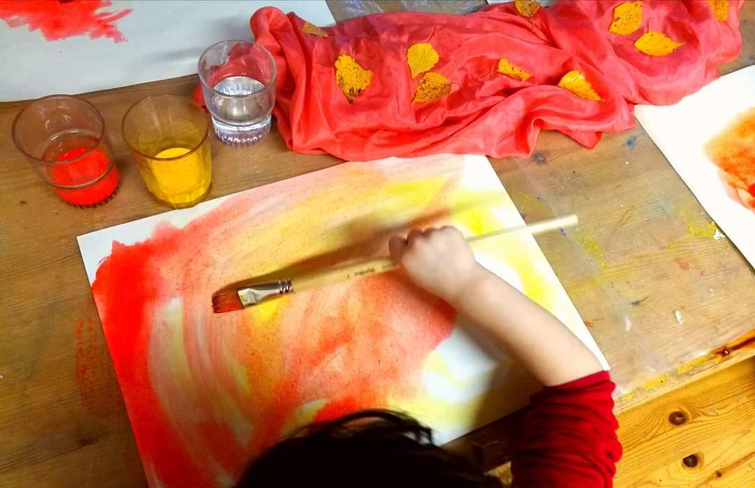 steiner-päiväkoti-pikku-saima-maalaus-kättentyöt